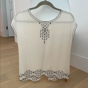 Aritzia Babaton silk shirt